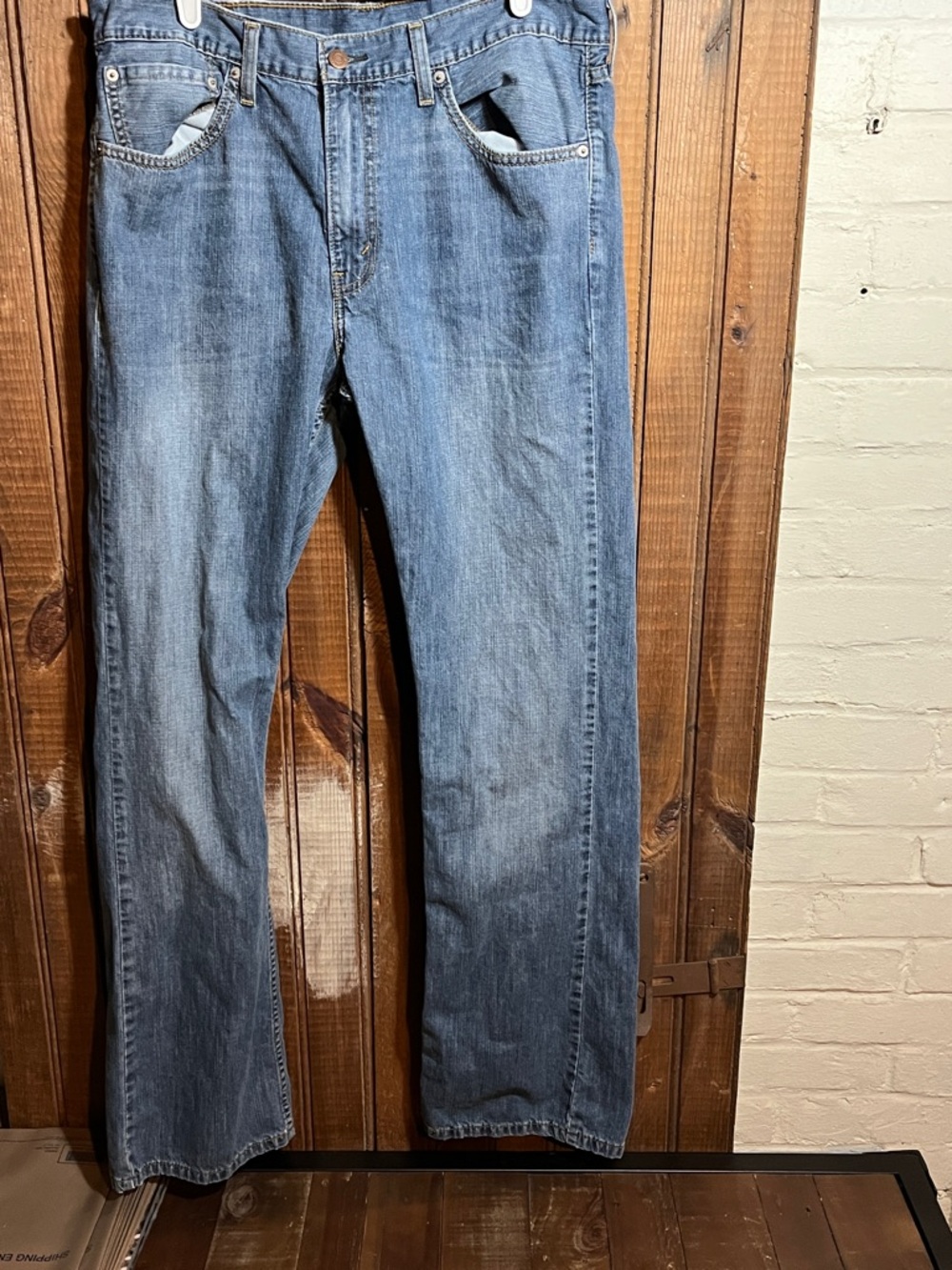 Classic Levi’s 527 Blue Denim Jeans
